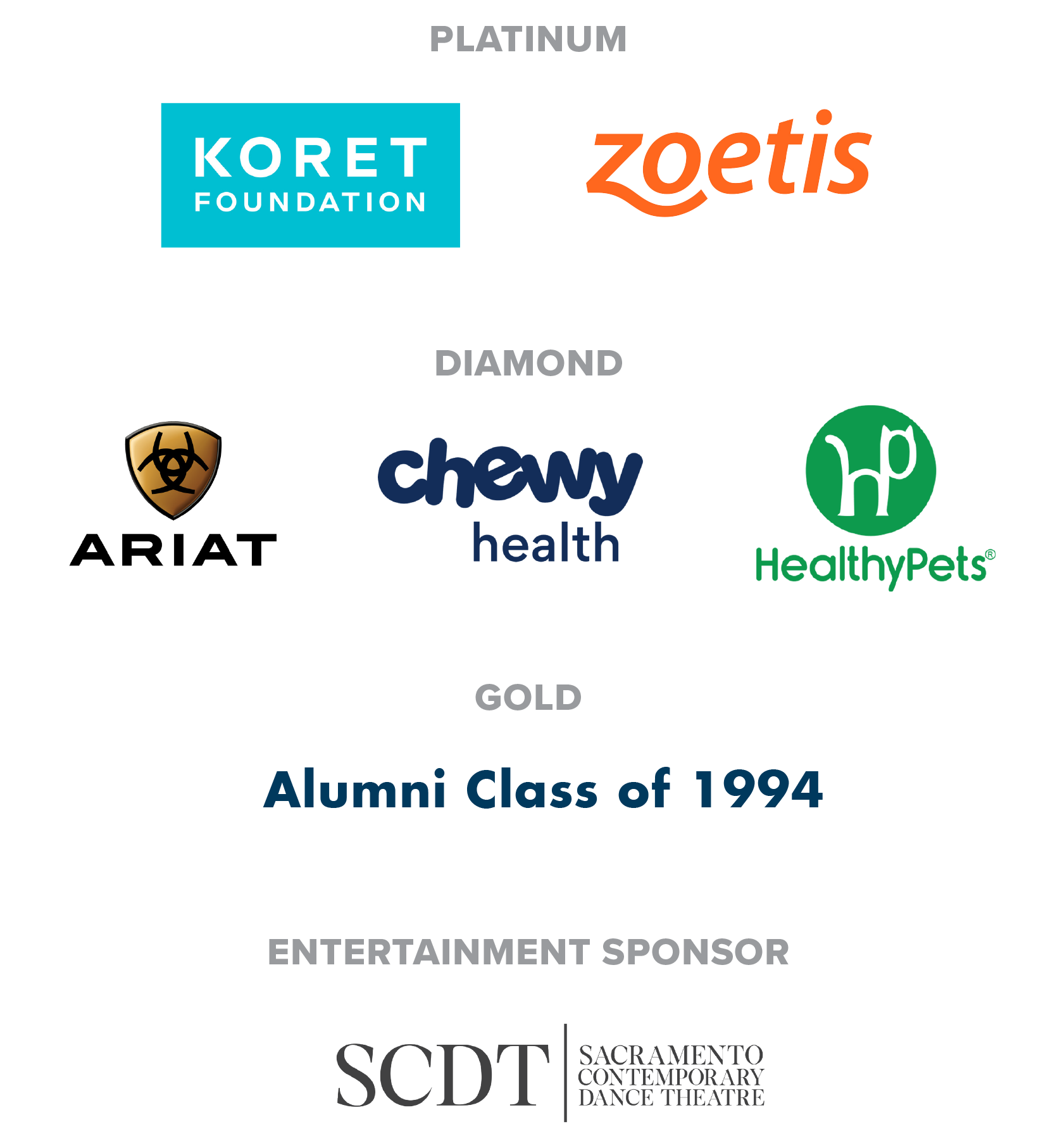 gala sponsors