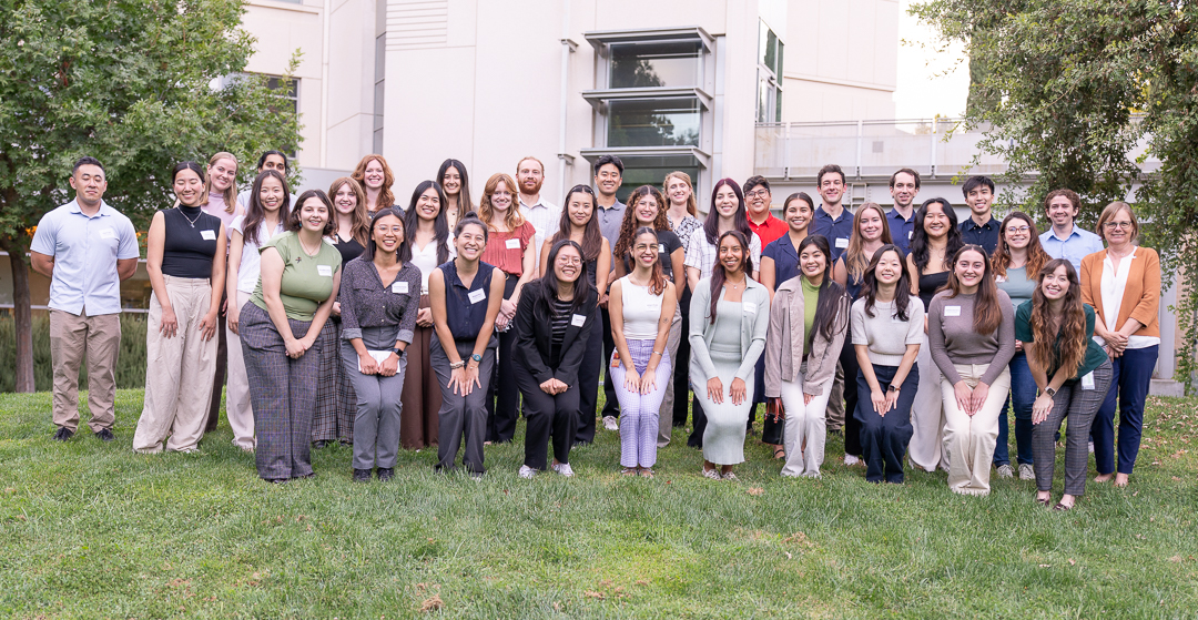 2025 STAR Program students with Director Dr. Bannasch after the poster session
