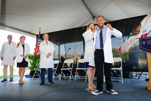 Sean Gadson White Coat Ceremony