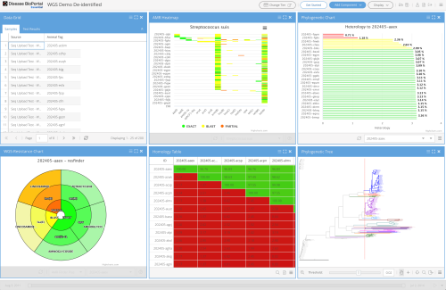 computer images showing charts and graphs
