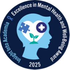Insight Into Academia Magazine’s 2025 Excellence in Mental Health and Well-Being Award