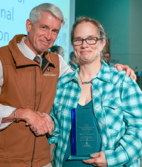 Melissa Simmons receives 2024 Deans Staff Award