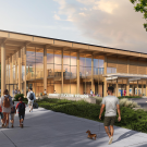 VMC Primary Care Hospital + Education Pavilion rendering